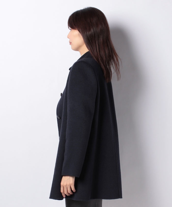 セール 53%OFF】【深喜毛織】カシミヤ混ステンカラーコート セール 53%OFF】【深喜毛織】カシミヤ混ステンカラーコート
