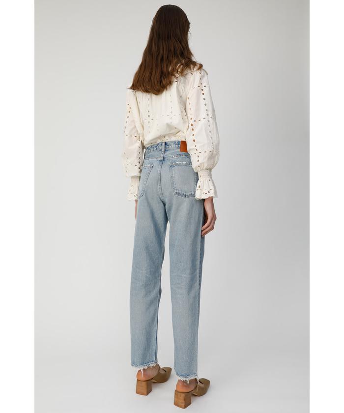 MV JW Tapered ブルー moussy テーパード デニム denim MV JW Tapered(501400527) | マウジー(moussy) - d fashion
