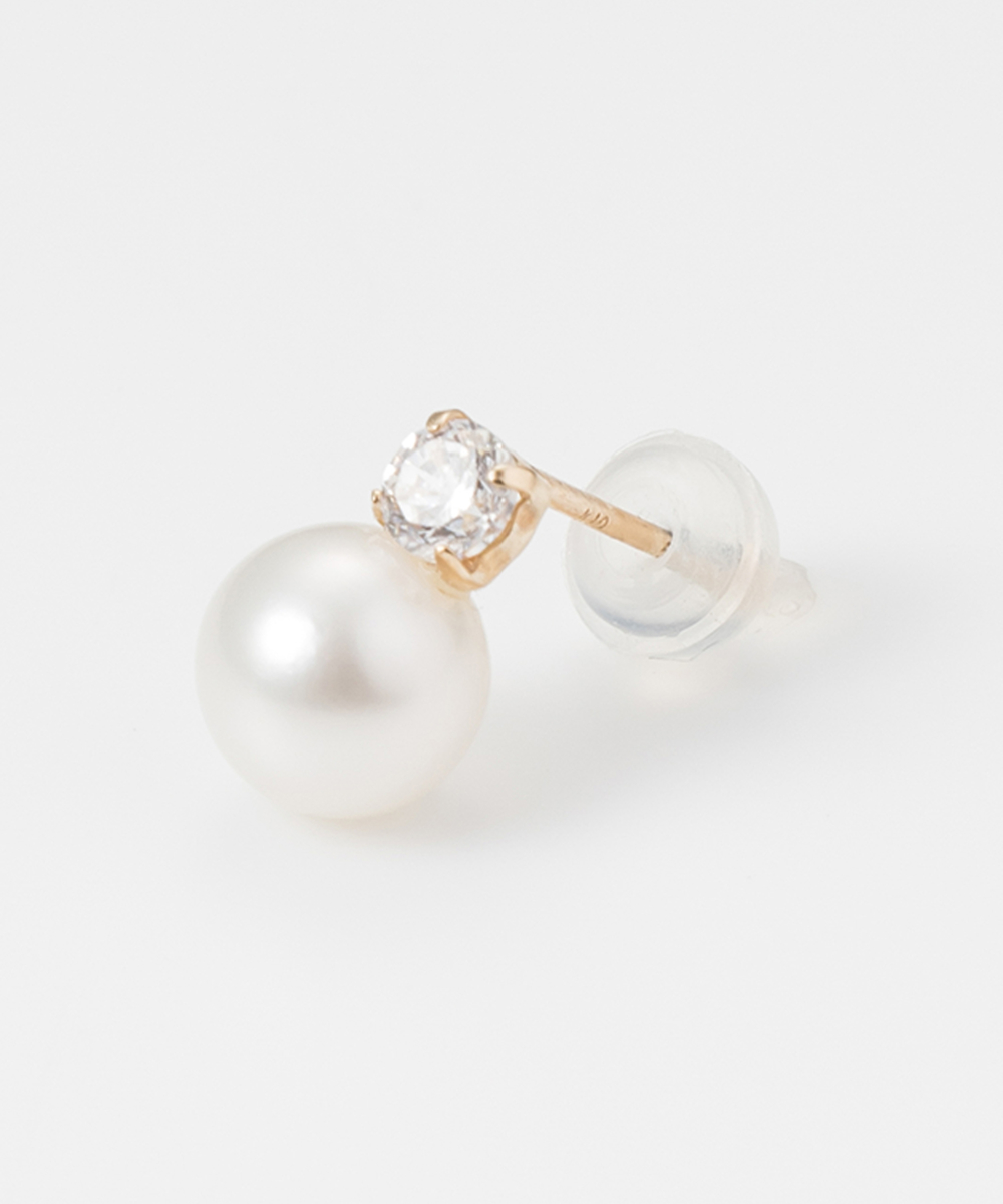 K10】ジュエルパールピアス(001429580) | フィービィー(Phoebe) - d
