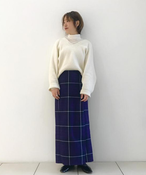 セール 60%OFF】ウールVネックコクーンプルオーバー(501105327