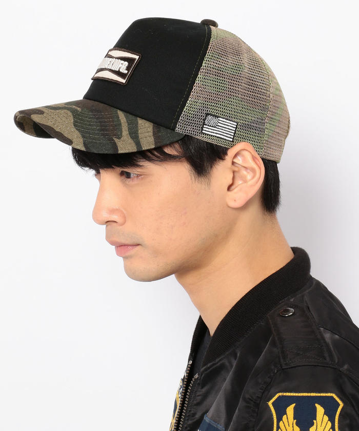 アヴィレックス　メッシュセットアップ MESH CAP MATS / メッシュ キャップ / AVIREX / アヴィレックス