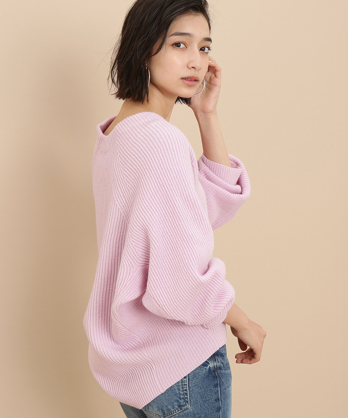 セール 60%OFF】ウールVネックコクーンプルオーバー(501105327