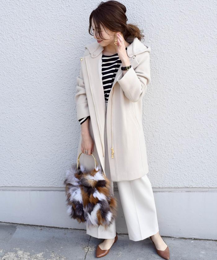 試着のみ美品♡ SHIPS Khaju カージュ ロングダッフルコート - メルカリ