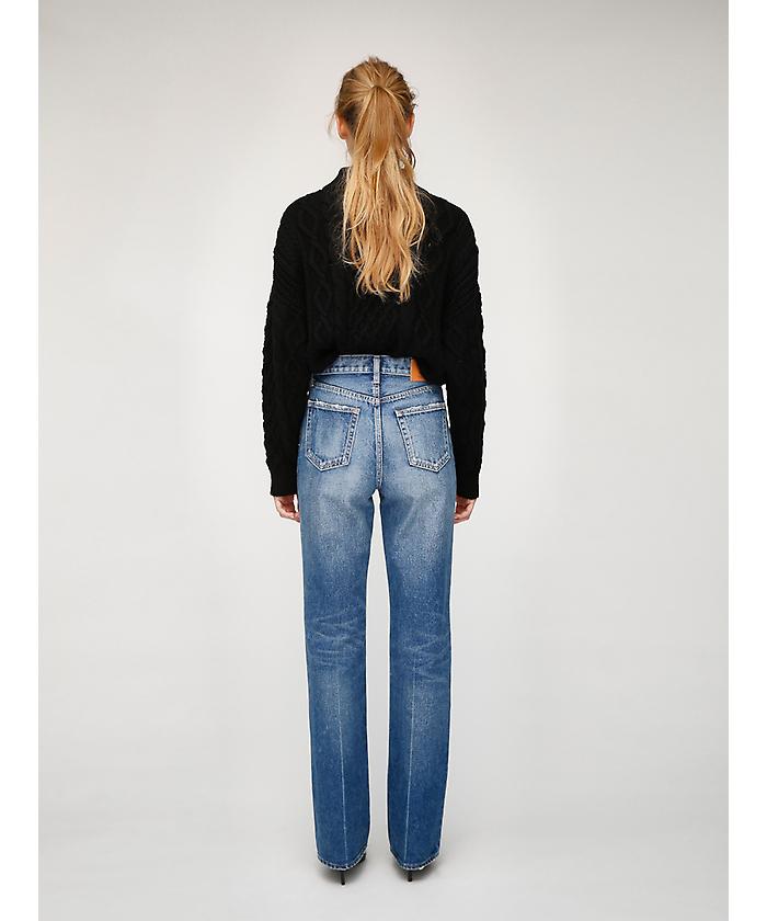 MOUSSY GBL MV STRAIGHT FLARE 24 新品未使用パンツ