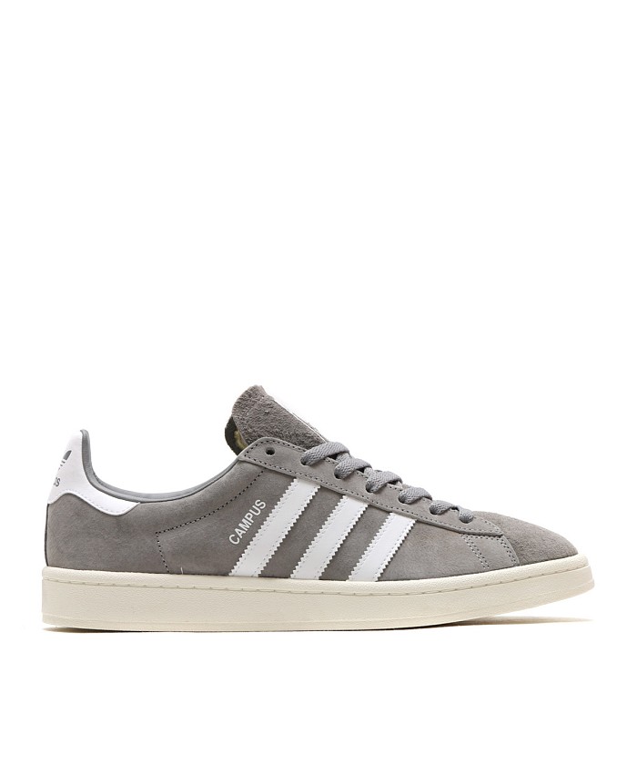 adidas campus grey three white
