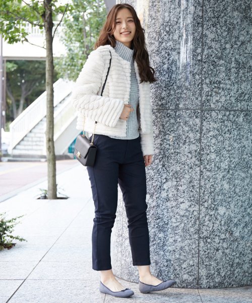 セール フェイクファーショートコート ロペピクニック Rope Picnic D Fashion