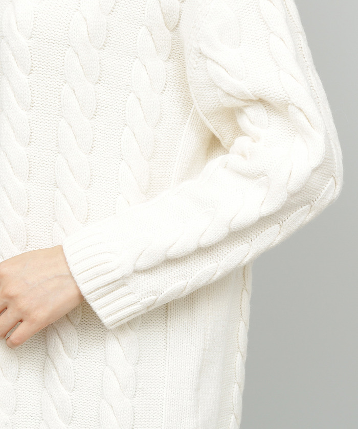 セール 70%OFF】☆ケーブルニットワンピース(501470067) | ロペ