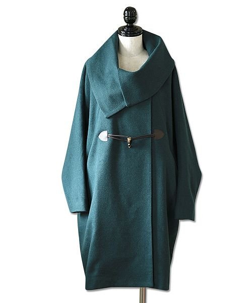 アウター レディース And It ビッグシルエットコクーンコート コート 大きいサイズ 冬服 大人カジュアル ドルマンスリーブ ロングコート ダッフルコー アンドイット And It D Fashion
