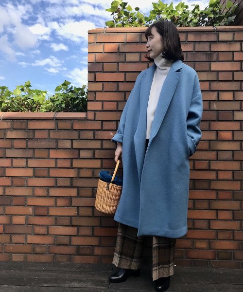 ダブルメルトンコート アダム エ ロペ Adam Et Rope D Fashion