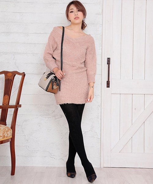 Doula Doula オフショルワンピニット ドゥーラドゥーラ Doula Doula D Fashion Doula Doula オフショルワンピニット ドゥーラドゥーラ Doula Doula D Fashion