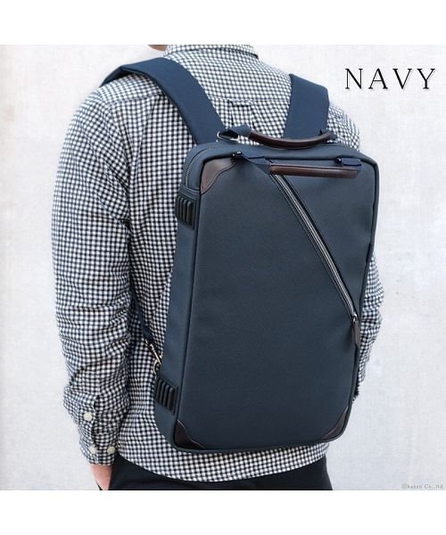 バッグ 薄マチ ビジネスリュック ビジネスバッグ メンズ 通勤バッグ 軽量 ビジカジ 2way Zario ザリオ Zario D Fashion