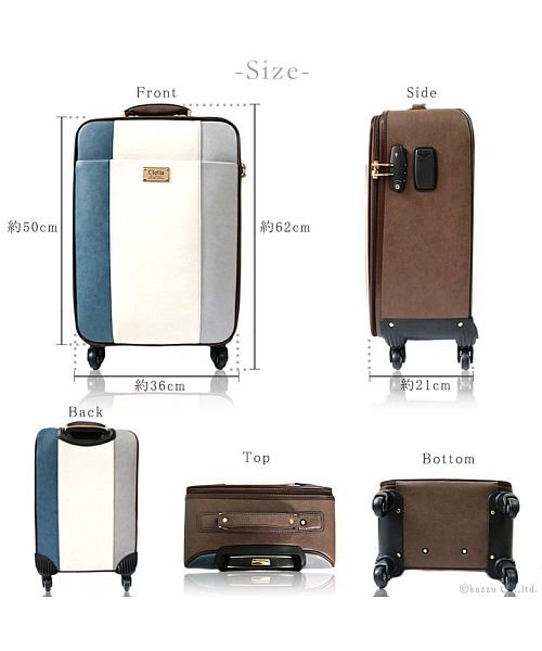 キャリーバッグ レディース 4輪 Tsaロック キャリーケース 大容量 旅行 出張 トリコロール スーツケース クレリア Clelia D Fashion キャリーバッグ レディース 4輪 Tsaロック キャリーケース 大容量 旅行 出張 トリコロール スーツケース クレリア Clelia D Fashion