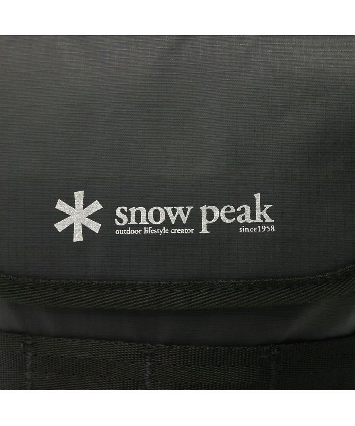 ブラック wind and sea snow peak Sacoche - メルカリ