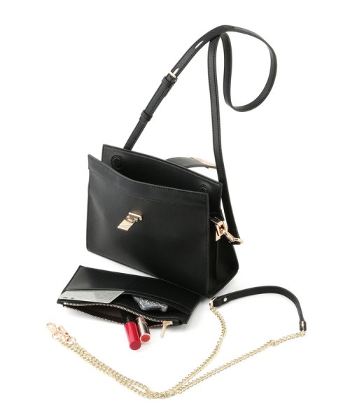 3way 結婚式にも お財布ショルダーバッグ ロペ Rope D Fashion