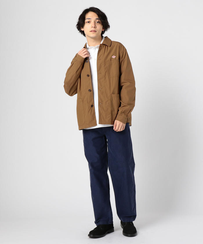 24時間限定タイムセール DANTON/ダントン】ポプリンカバーオール JD－3701MSA(501524417 ジャケット・アウター
