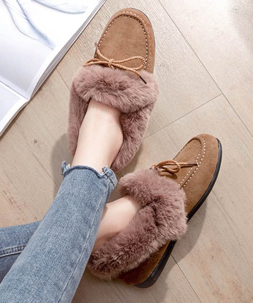 セール モカシン レディース ファーパンプス ムートン ぺたんこ ローファー フラット ミニミニストア Miniministore D Fashion セール モカシン レディース ファーパンプス ムートン ぺたんこ ローファー フラット ミニミニストア Miniministore D Fashion