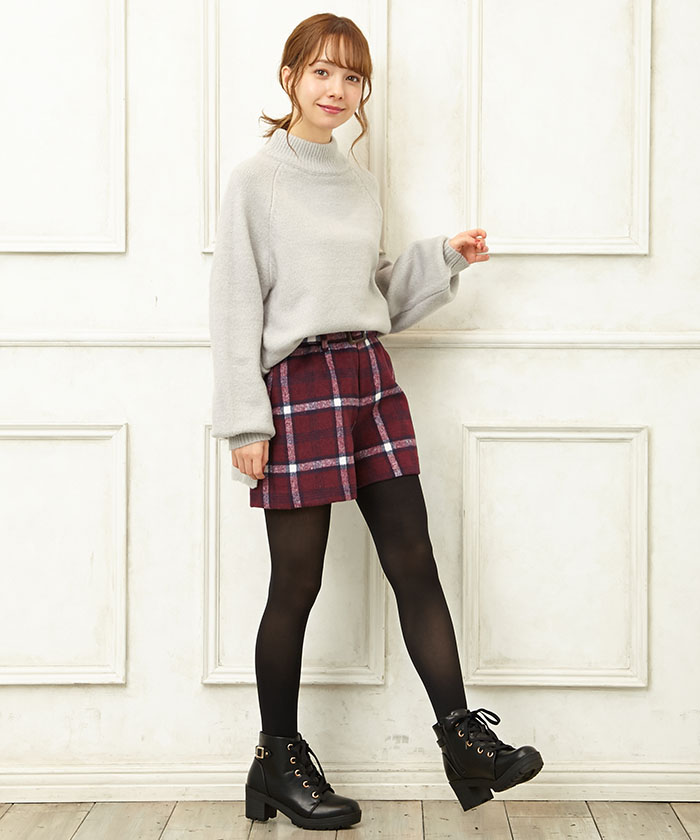 新作【英国発】Jaded London☆チェックバギーショートパンツ
