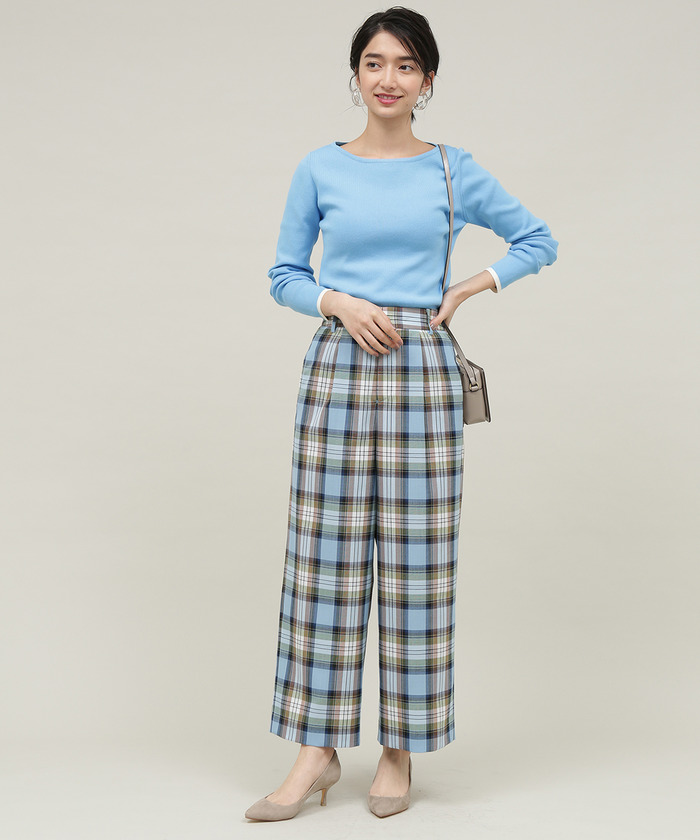 セール 60%OFF】ストレートクロップドパンツ(501537797