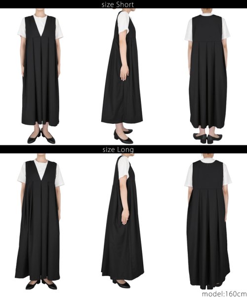前後2wayウエストプリーツワンピースcocaオリジナル コカ Coca D Fashion