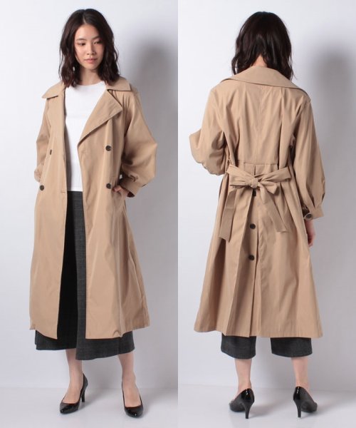 セール Web限定 裏地も可愛い 華奢見えトレンチコート ブージュルード Bou Jeloud D Fashion