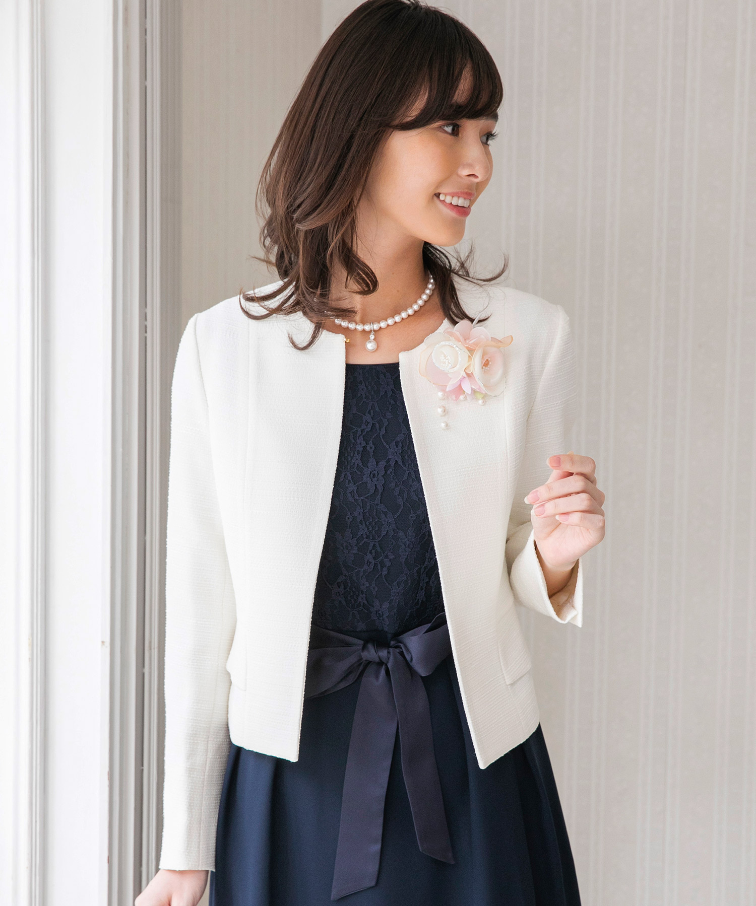 卒業式・入学式・セレモニー・結婚式】2ジャケット+フレア 卒業式・入学式・セレモニー・結婚式】2ジャケット+フレア
