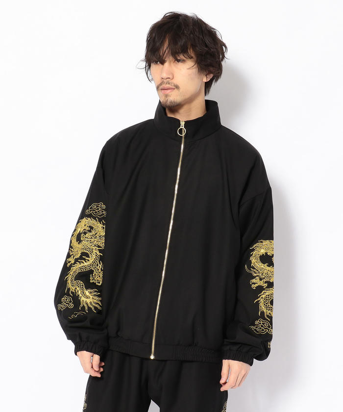 【最終値下げ】 WHITELAND 袖刺繍ジャケット クーポン】【セール 50%OFF】WHITELAND/ホワイトランド/DRAGON