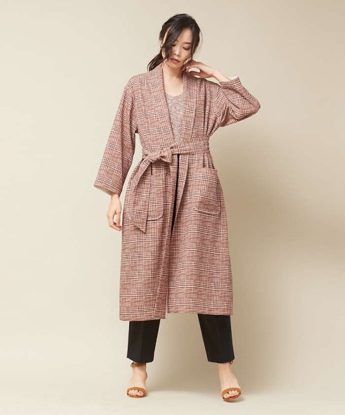 セール Tvドラマ着用 ドラマ着用商品 ギマチェックロングガウン Qualite Qualite D Fashion セール Tvドラマ着用 ドラマ着用商品 ギマチェックロングガウン Qualite Qualite D Fashion