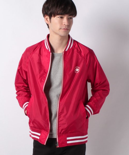 クーポン】【CONVERSE】コンバース スタジャン フルジップ リブライン(501586249) マルカワ(MARUKAWA) d fashion スタジャン CONVERSE