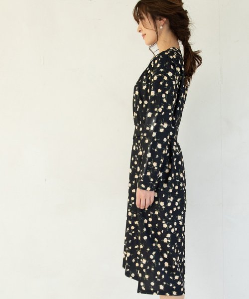 セール 花柄プリントワンピース ビス Vis D Fashion セール 花柄プリントワンピース ビス Vis D Fashion