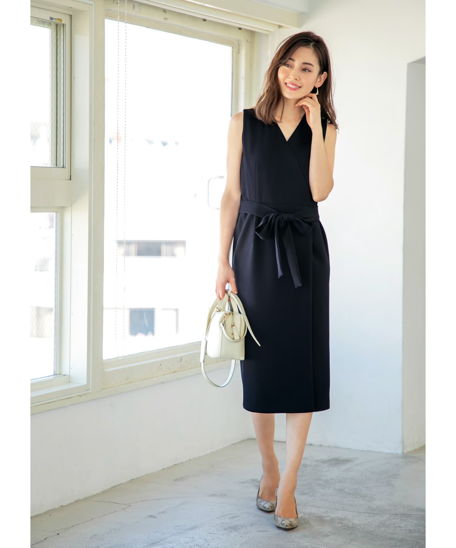 SD OFFICE】【Psize】ジャケット付きカシュクールワンピース(501879197 SD OFFICE】【Psize】ジャケット付きカシュクールワンピース(501879197