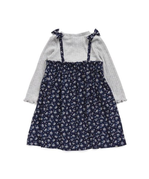 花柄ドッキングワンピース アプレレクール Apres Les Cours D Fashion