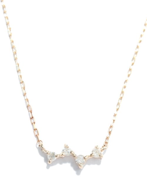 【K10】スパークルダイヤモンドネックレス(501602527) | フィービィー(Phoebe) - d fashion