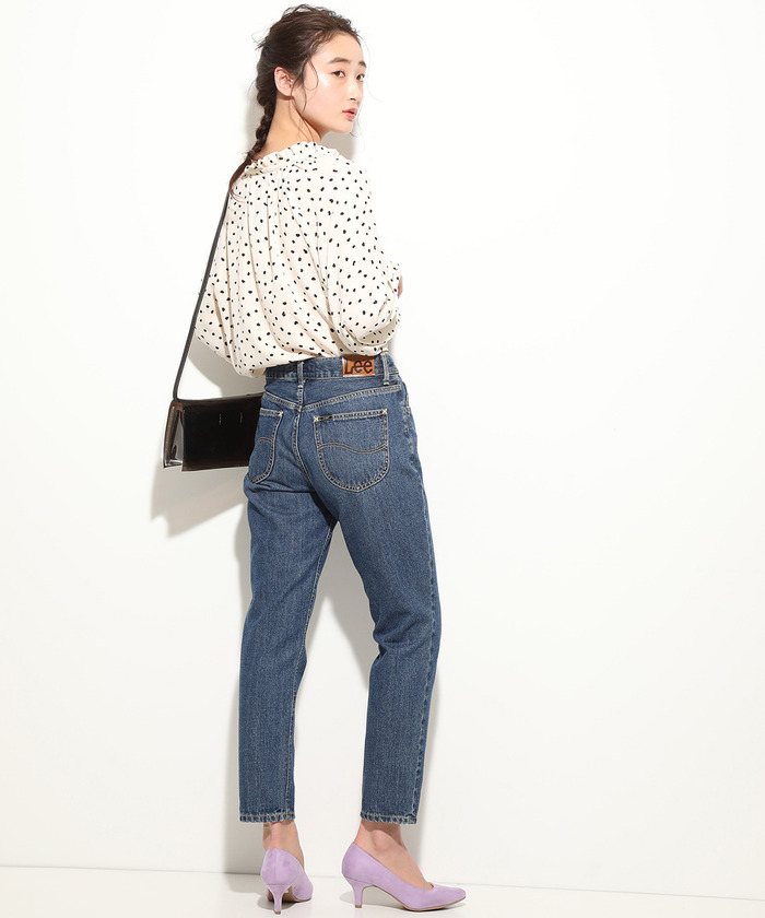 贈り物 セール 50%OFF】【泉里香さん着用】【Lee×ViS】スリムテーパード パンツ