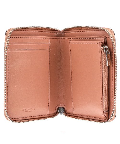 コーチ 二つ折り財布 ラウンドファスナー コーチ Coach D Fashion