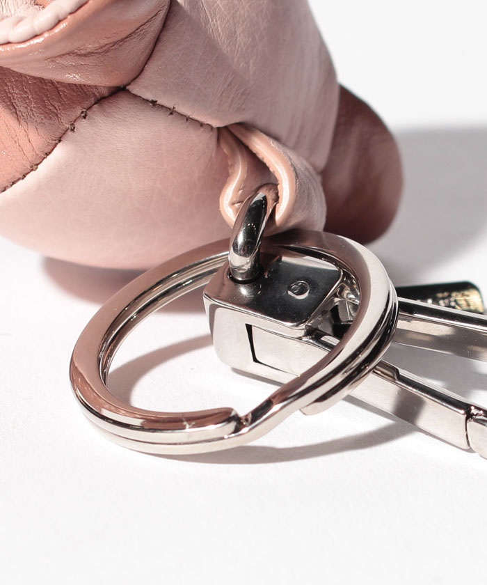 セール】【BURBERRY】トーマスベア レザーパッチワーク【COPPER PNK