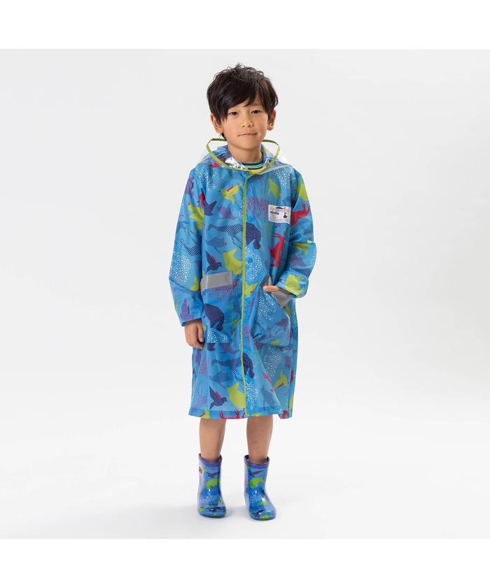 FIfi&Romeo フィフィアンドロメオ レインコート M ミント ポーチ付き 出産祝い