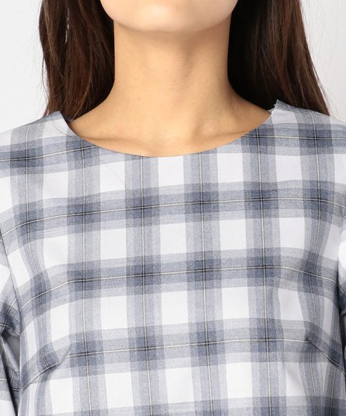 セール チェック柄サックスワンピース ミッシュマッシュ Misch Masch D Fashion セール チェック柄サックスワンピース ミッシュマッシュ Misch Masch D Fashion