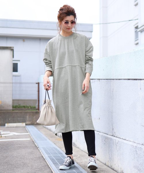 ウエスト紐ワンピース レカ Reca D Fashion