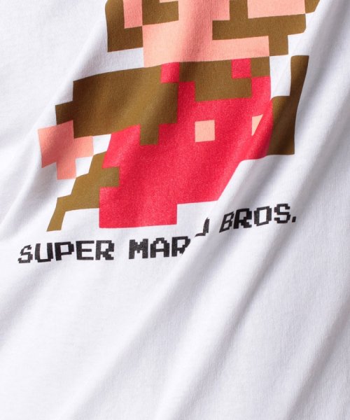 スーパーマリオ ドット 半袖tシャツ マルカワ Marukawa D Fashion