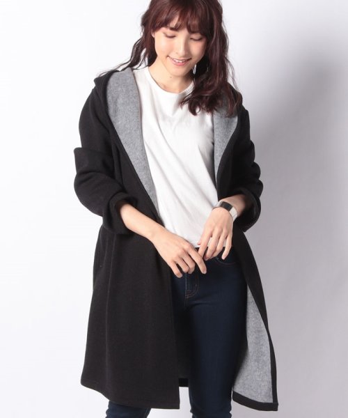 セール ミル起毛フードコーディガン イング Ingni D Fashion