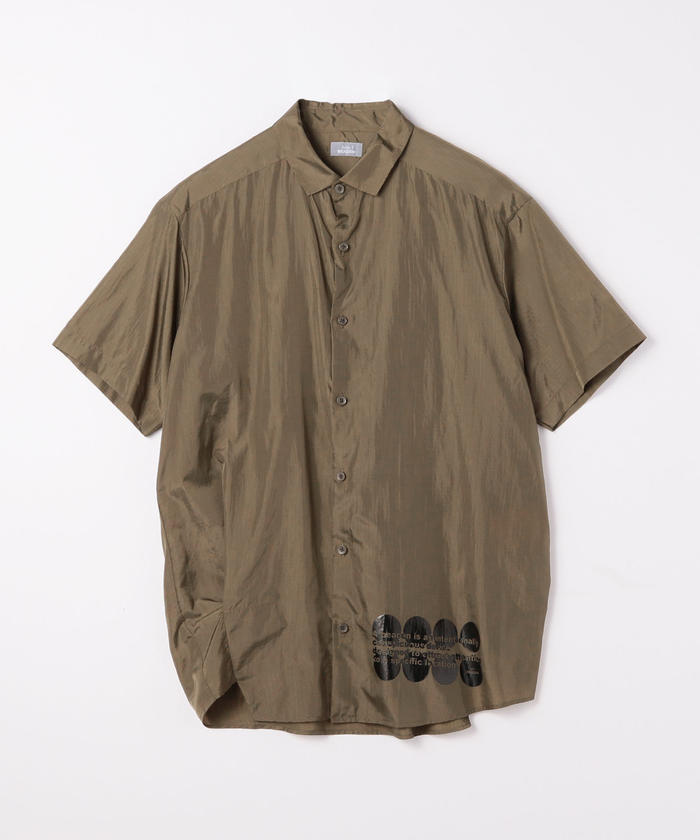 kolor / BEACON リップストップナイロン 半袖シャツ kolor ／ BEACON リップストップナイロン 半袖シャツ