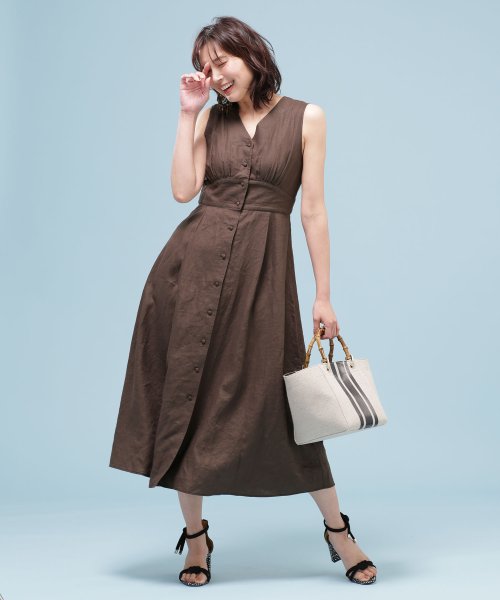 セール Andgirl 7月号掲載 フレンチリネンフロントボタンワンピース ナノ ユニバース Nano Universe D Fashion セール Andgirl 7月号掲載 フレンチリネンフロントボタンワンピース ナノ ユニバース Nano Universe D Fashion
