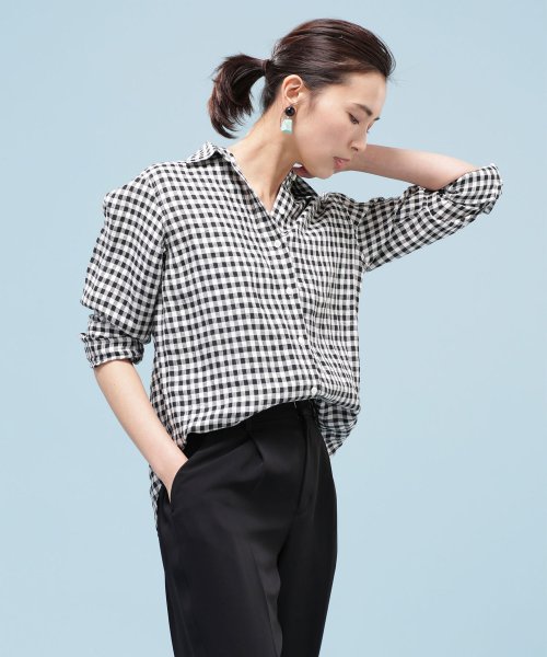 セール With 8月号掲載 Marisol 5月号掲載 フレンチリネンシャツ ナノ ユニバース Nano Universe D Fashion セール With 8月号掲載 Marisol 5月号掲載 フレンチリネンシャツ ナノ ユニバース Nano Universe D Fashion