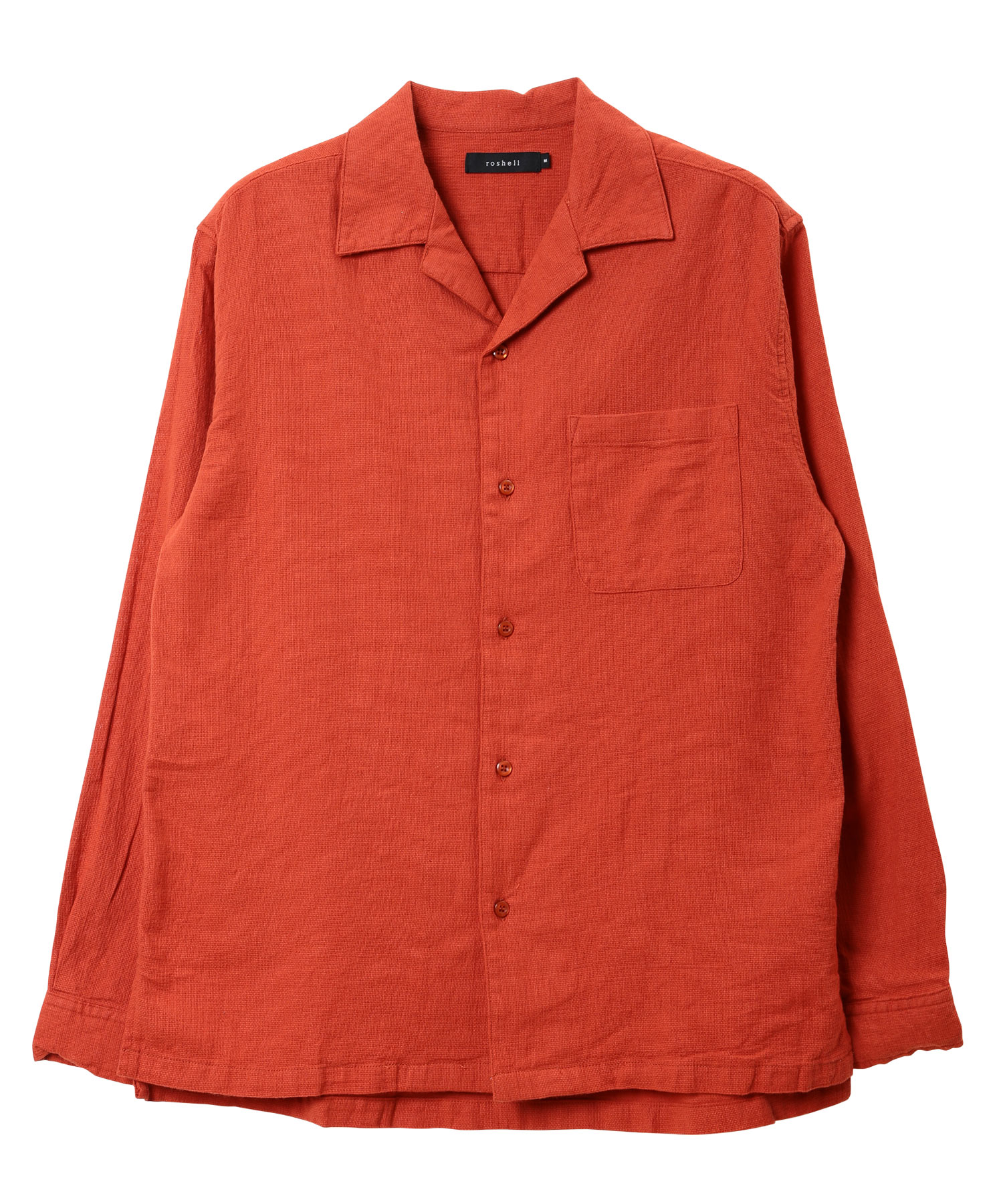 セール20%OFF】オープンカラーシャツ / 開襟シャツ 長袖 半袖 シャツ 