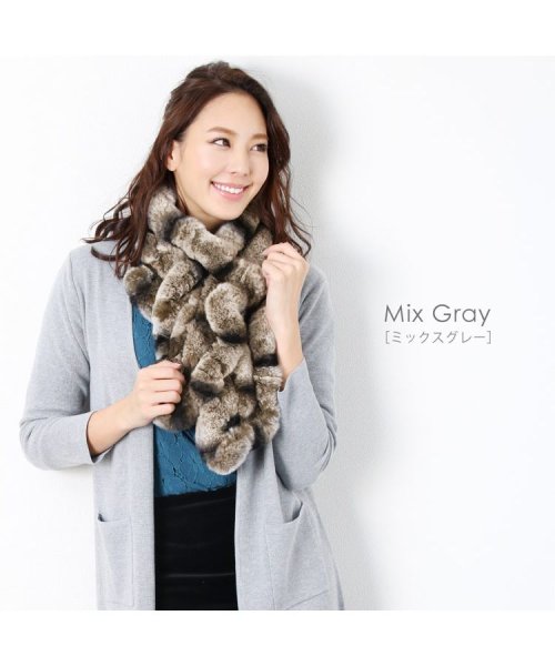 レッキス ファー マフラー フリル デザイン サンキョウショウカイ Sankyoshokai D Fashion レッキス ファー マフラー フリル デザイン サンキョウショウカイ Sankyoshokai D Fashion