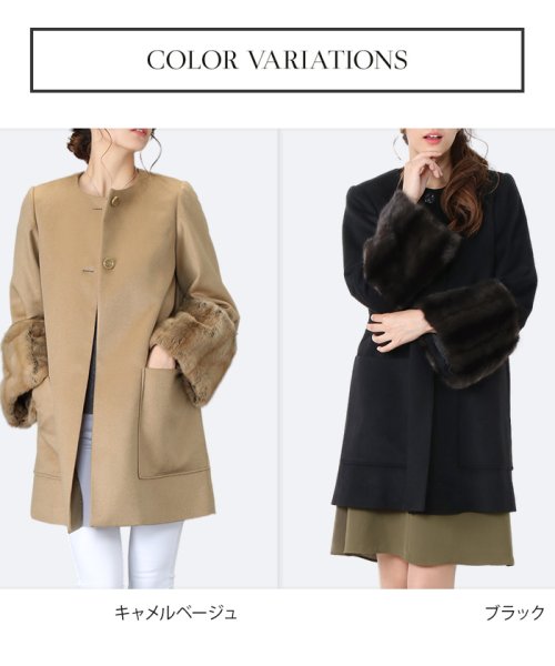 Filomo カシミヤコート レディース カシミヤ100 フィローモ Filomo D Fashion