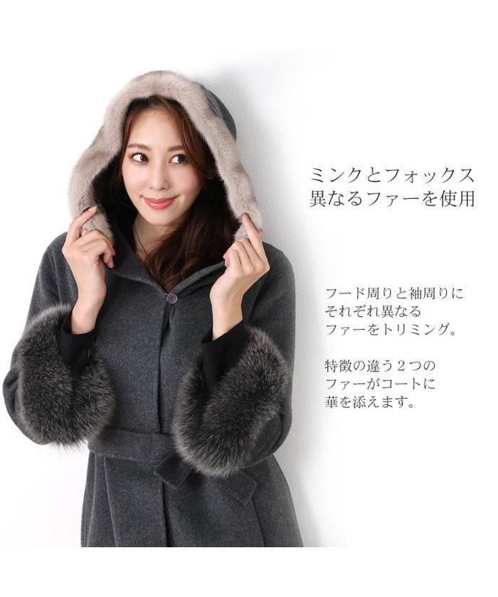 フィローモ Filomo [Filomo] ロングコート レディース カシミヤ