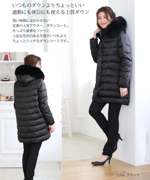 Filomo ダウンコート レディース 暖かい ファー フィローモ Filomo D Fashion