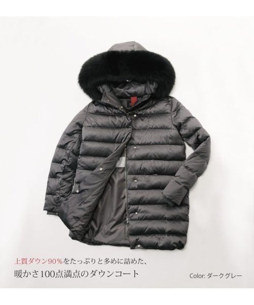 Filomo ダウンコート レディース 暖かい ファー 501990791 フィローモ Filomo D Fashion