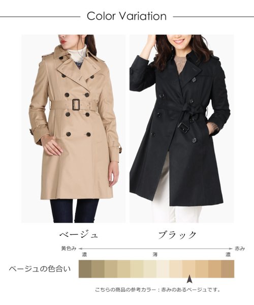 Filomo トレンチコート レディース スプリングコート 春 ライナー付き フィローモ Filomo D Fashion